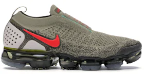 Nike Air VaporMax Moc 2 Neutral Olive Habanero Red
