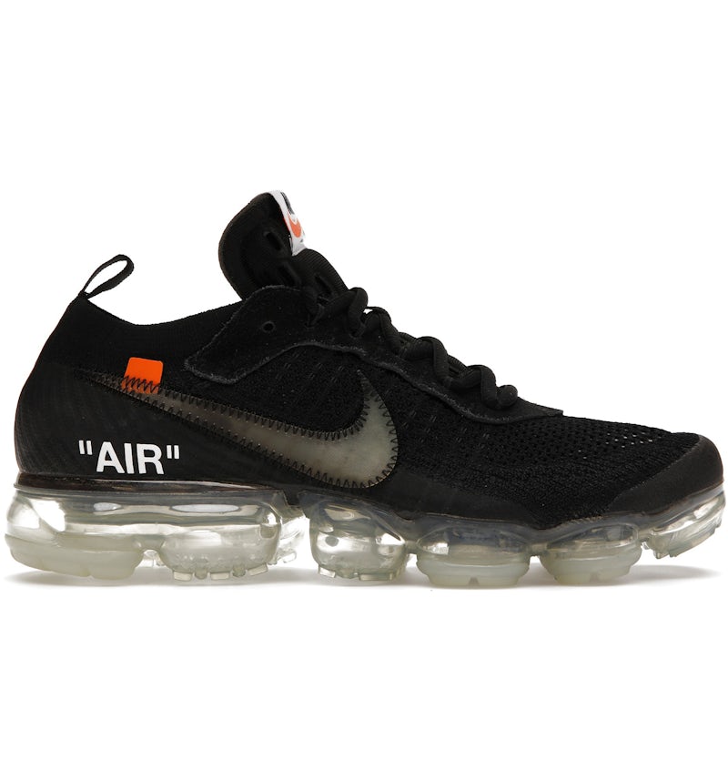 Nike Air VaporMax Off-White Black (2018) Men's AA3831-002 US