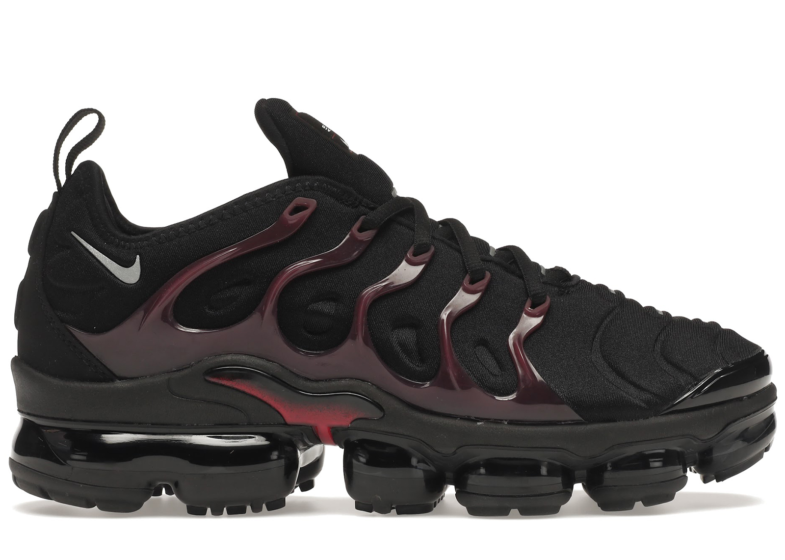 vapormax black noble red