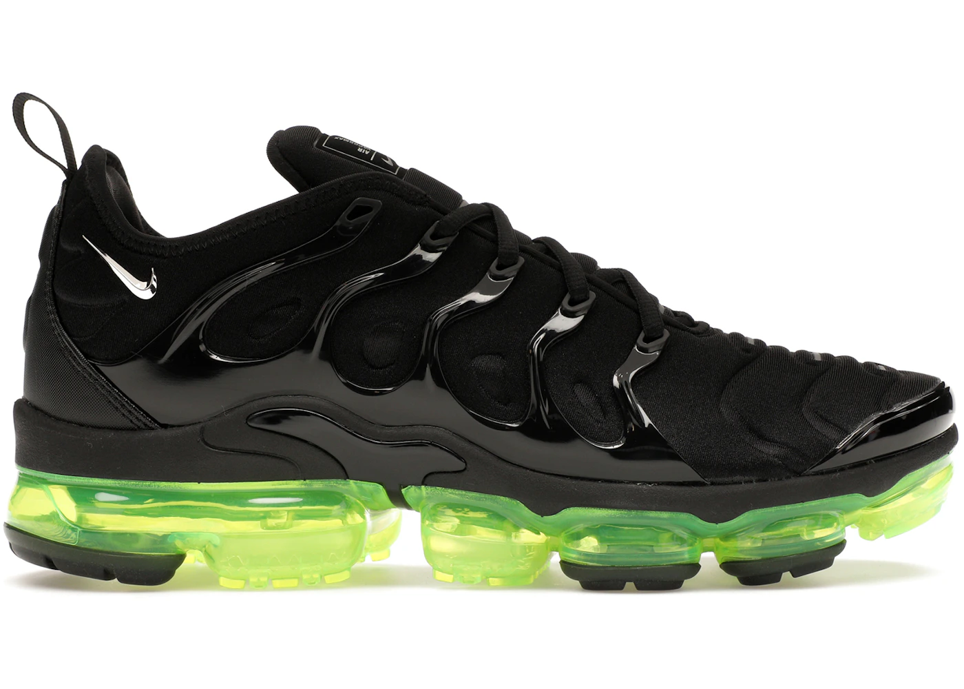 Nike air vapormax plus green and black Clearance