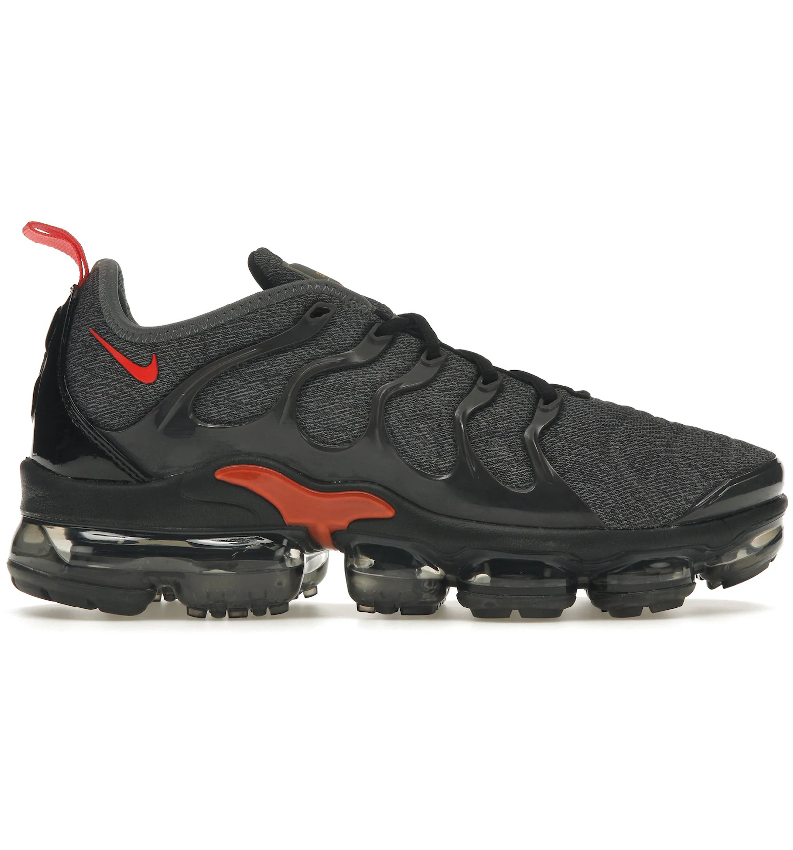 Nike air vapormax plus grey and red Clearance