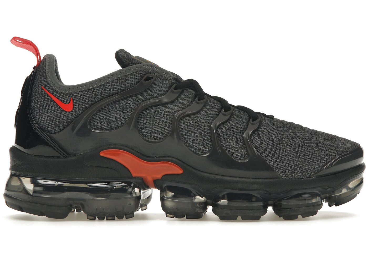 Nike Air VaporMax Plus Cool Grey Team Orange Men's - 924453-012 - US