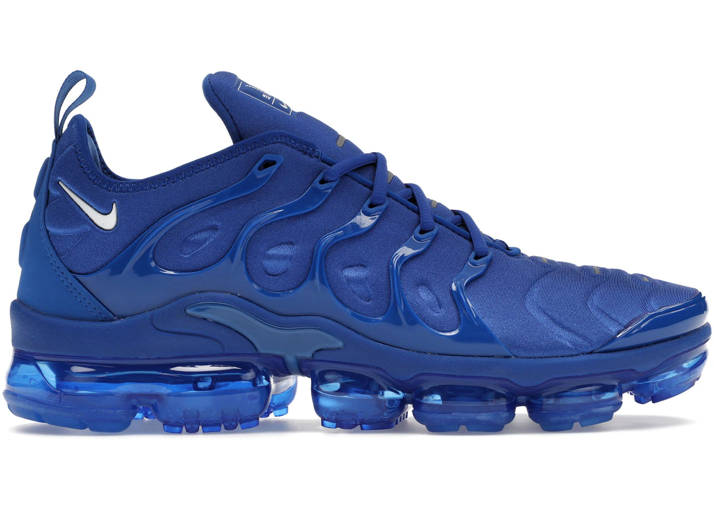 Nike Air VaporMax Plus Game Royal Metallic Silver Men's - HJ9148-480 - US