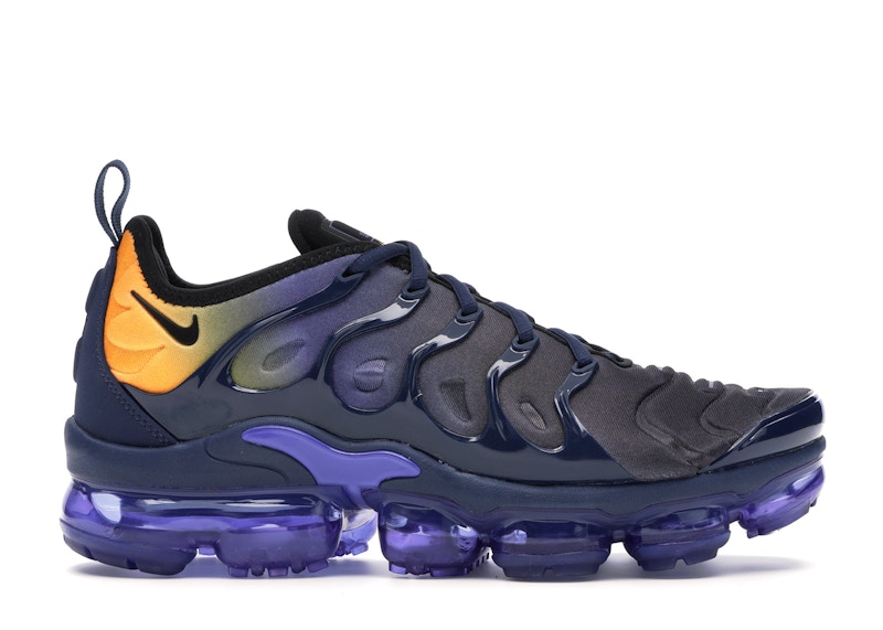 nike air vapormax plus purple and blue