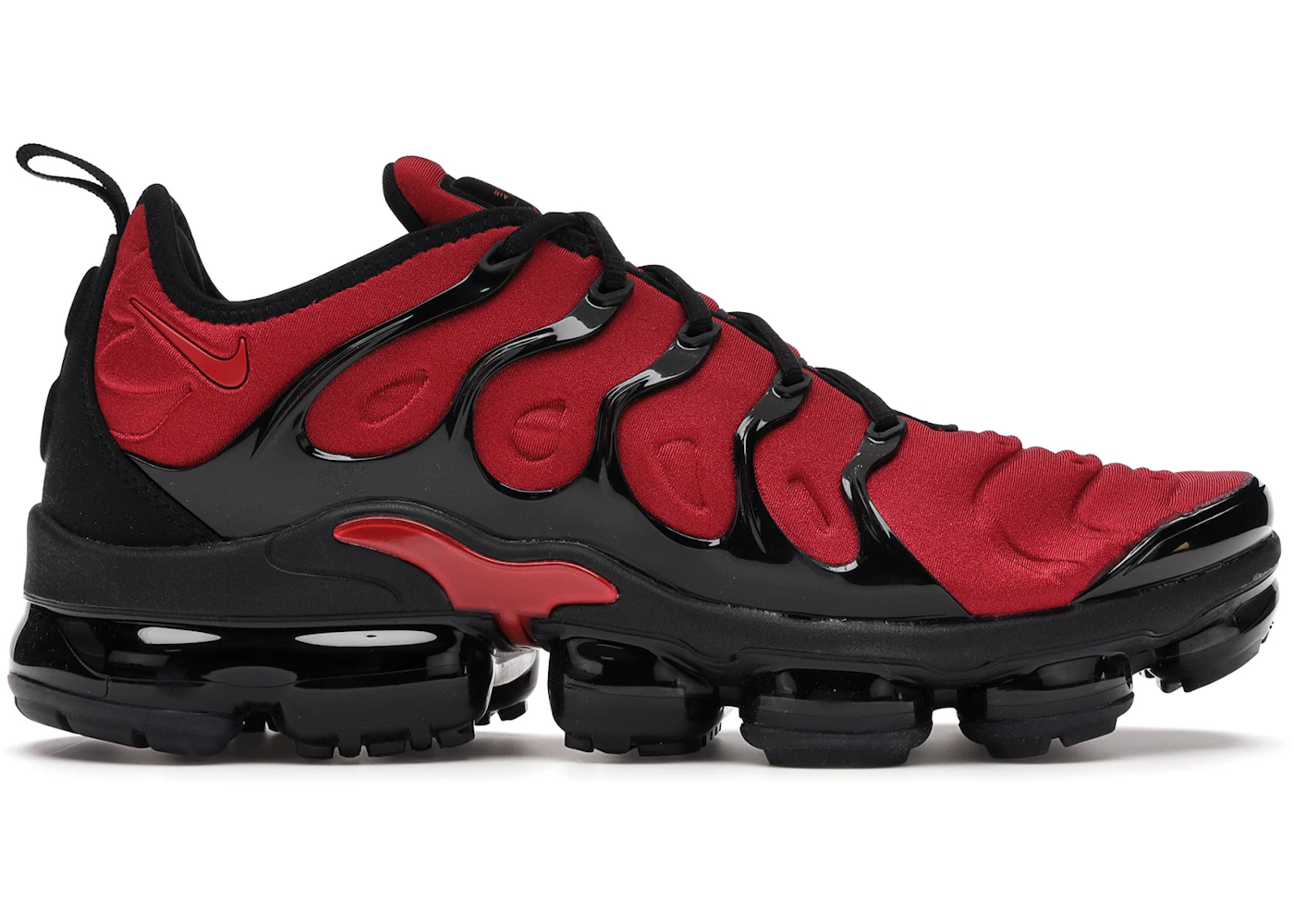 Sneaker Nike Air Vapormax Plus Black White Red Nike Air VaporMax