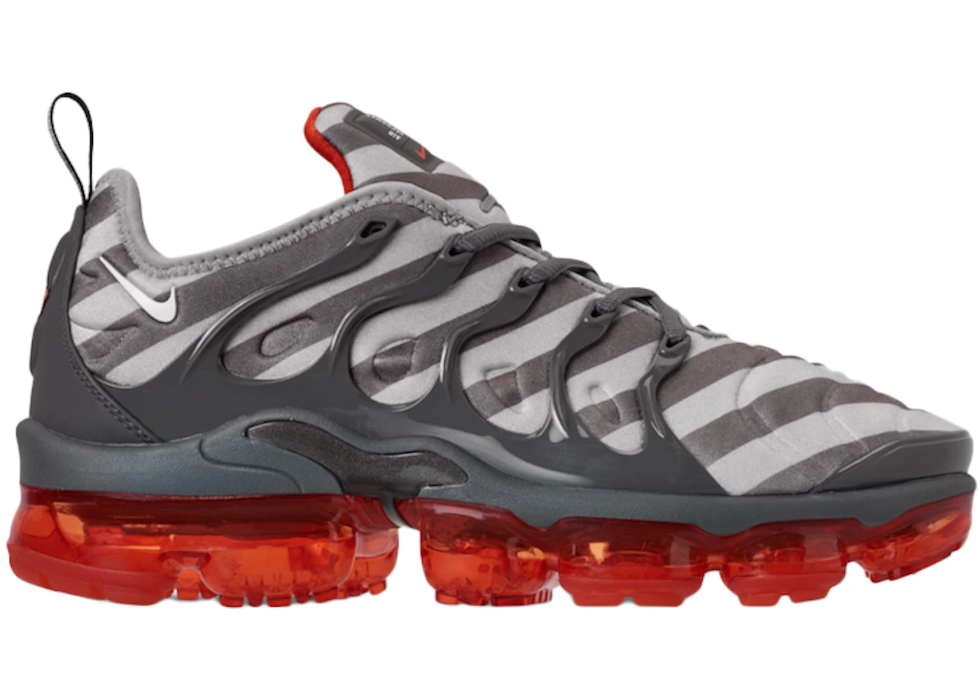 Nike air vapormax plus wolf grey white and orange Clearance