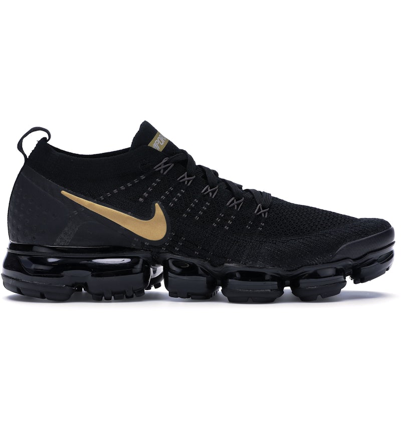 Nike Air VaporMax Negro Metallic Dorado (de mujer) 942843-012 US