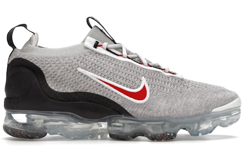 Nike Air VaporMax 2021 FK Light Bone University Rot Herren