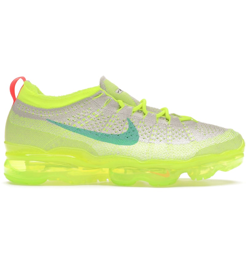 Nike Air Vapormax 2023 Flyknit Vast Grey Volt Men's - FZ4016-001 - US