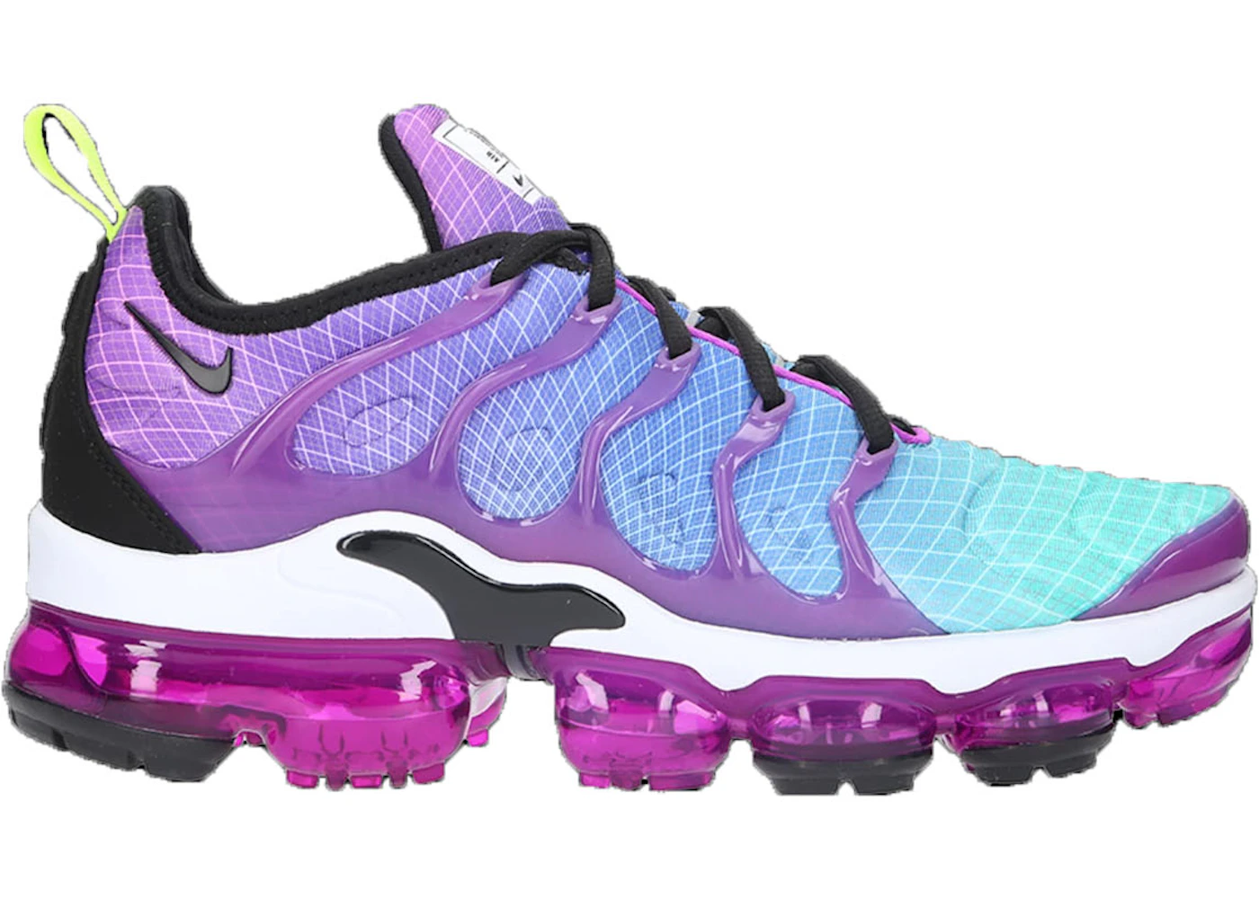 Nike vapormax plus women's black and purple Clearance