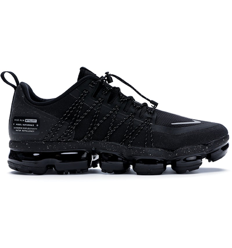 Nike Air VaporMax Run Utility Black Reflect Silver Men's - AQ8810-003 - US