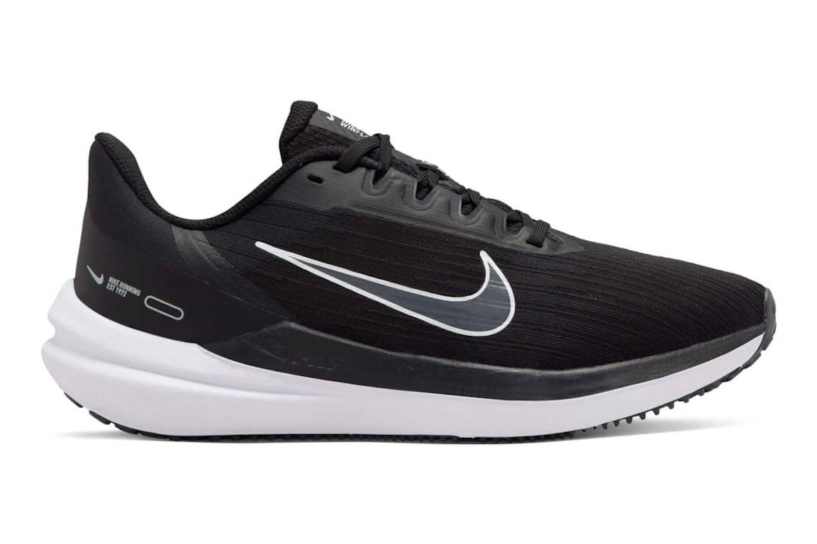 Pre-owned Nike Air Winflo 9 Black Dark Smoke Grey (women's) In Black/white-dark Smoke Grey-pure Platinum