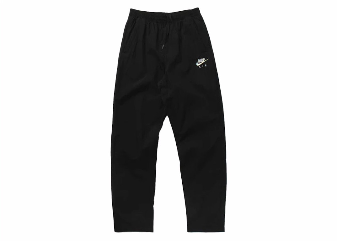 Pre-owned Nike Air Women's Woven Pants Black