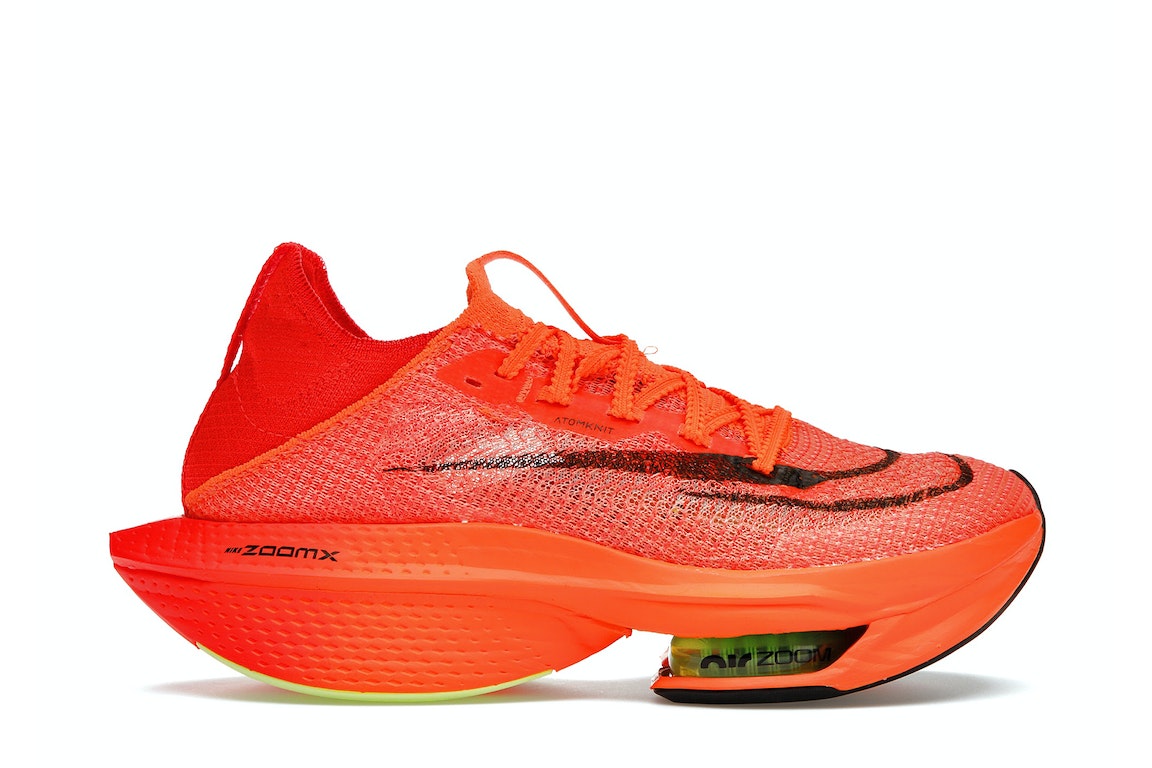 Pre-owned Nike Air Zoom Alphafly Next% 2 Total Orange (women's) In Total Orange/black-bright Crimson