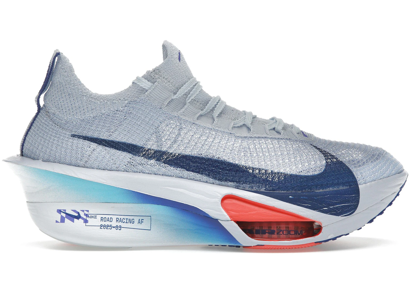 Nike Air Zoom Alphafly Next% 3 Football Grey Ghost Persian Violet Blue Void Men's - FD8311-001 - US