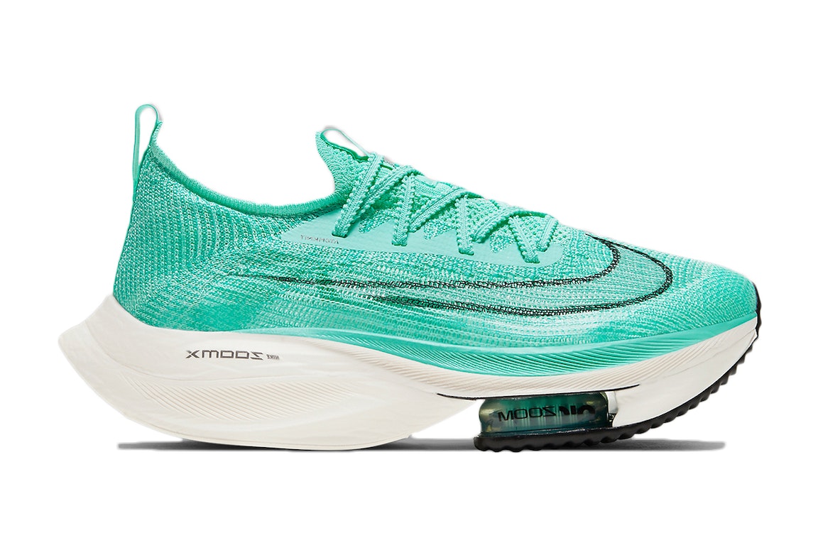 Pre-owned Nike Air Zoom Alphafly Next Aqua Green (women's) In Hyper Turquoise/white-black-oracle Aqua