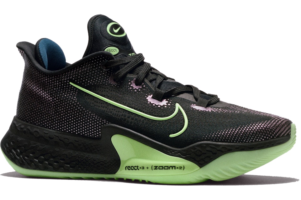 Nike Air Zoom BB Nxt Black Electric Green