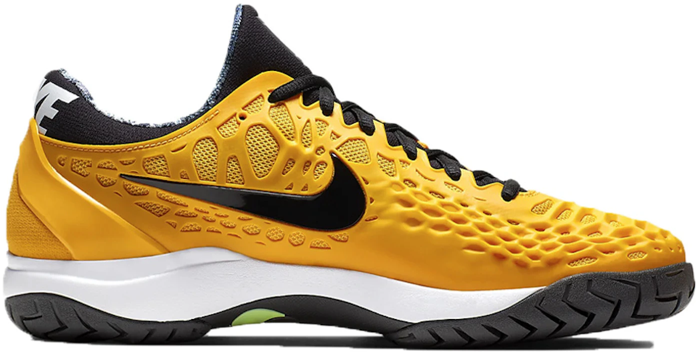 component specificatie conversie Nike Air Zoom Cage 3 Hard Court Gold Black - 918193-700 - US