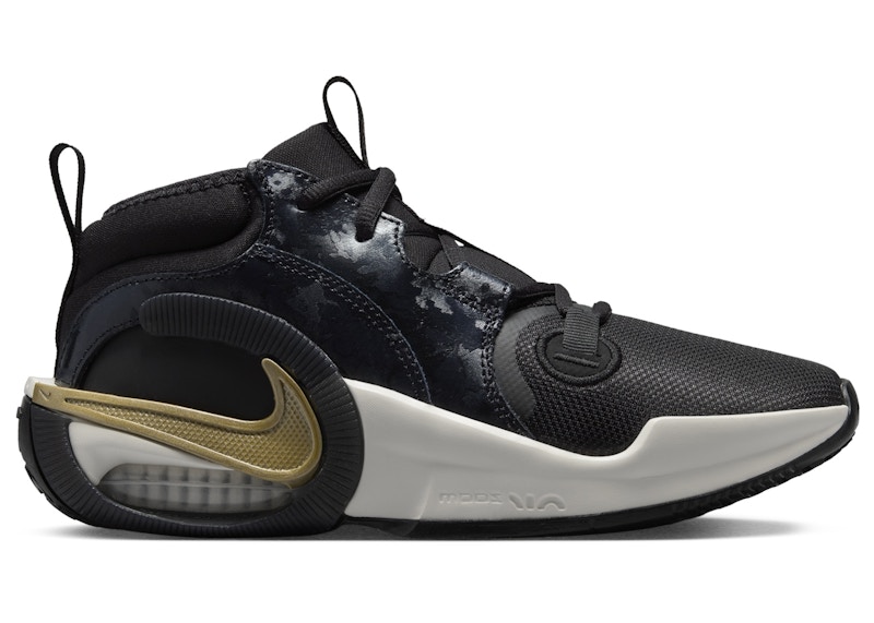 Pre-owned Nike Air Zoom Crossover 2 Sneakers In Black/pale Ivory/metallic Gold
