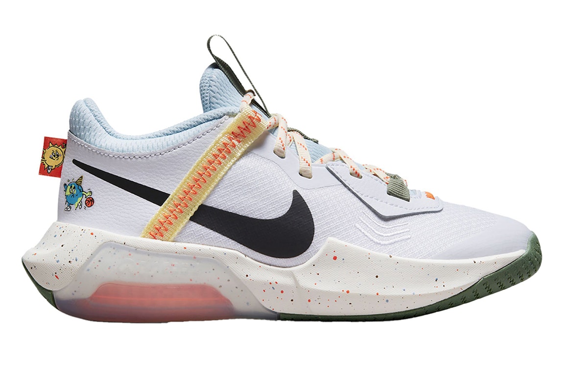 Pre-owned Nike Air Zoom Crossover Earth And Sun (gs) In White/black/coconut Milk