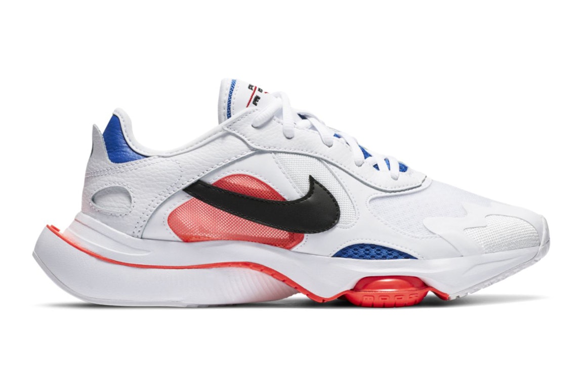 Pre-owned Nike Air Zoom Division White Game Royal (women's) In White/black/game Royal