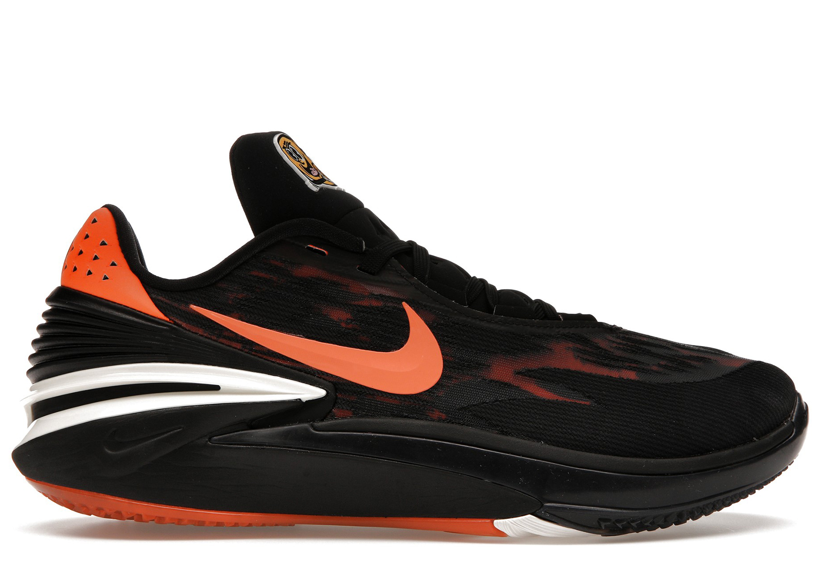 Nike zoom best sale orange and black