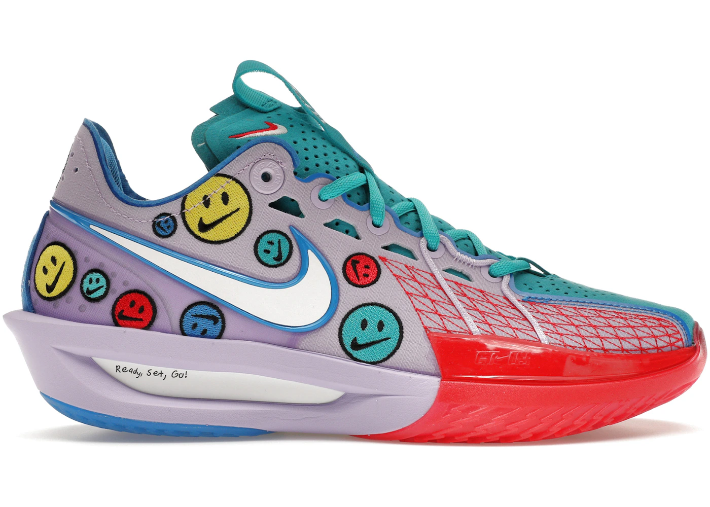 Nike Air Zoom GT Cut Jewell Loyd Dusty Cactus en lila Hombre