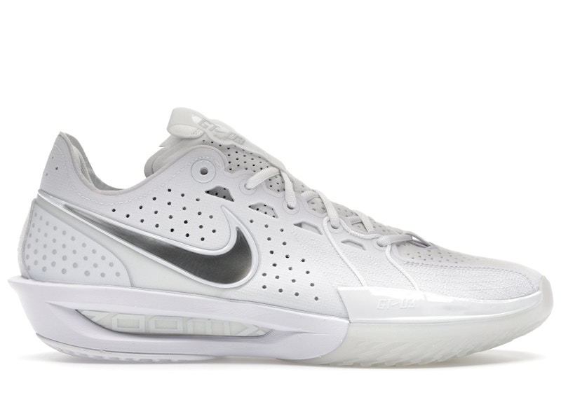 Nike Air Zoom GT Cut 3 TB White Metallic Silver Men's - IB4458-100