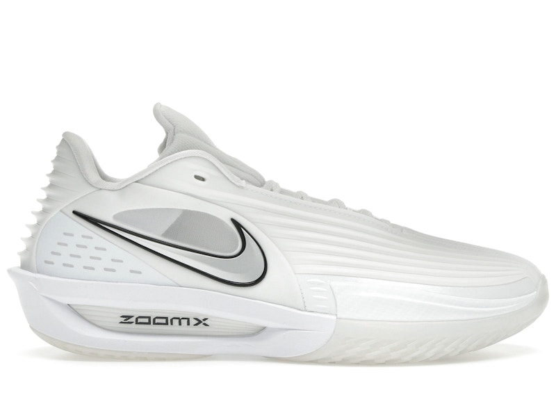 新品 NIKE AIR ZOOM G.T. CUT3 白 29cm The Nike Air Zoom GT Cut 3 Light Bone Vapor Green Releases