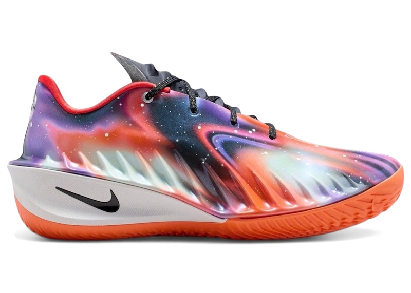 Men's Nike Air Zoom GT Cut 4 LX EP CHBL Sneakers in Black/Metallic Silver/Court Purple