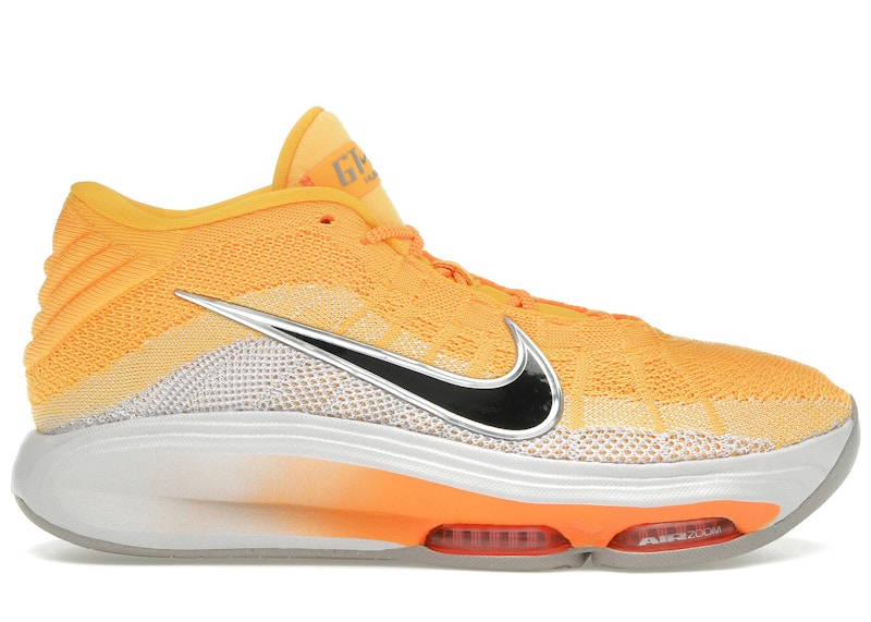 Nike Air Zoom GT Hustle 3 Laser Orange Metallic Silver Men's