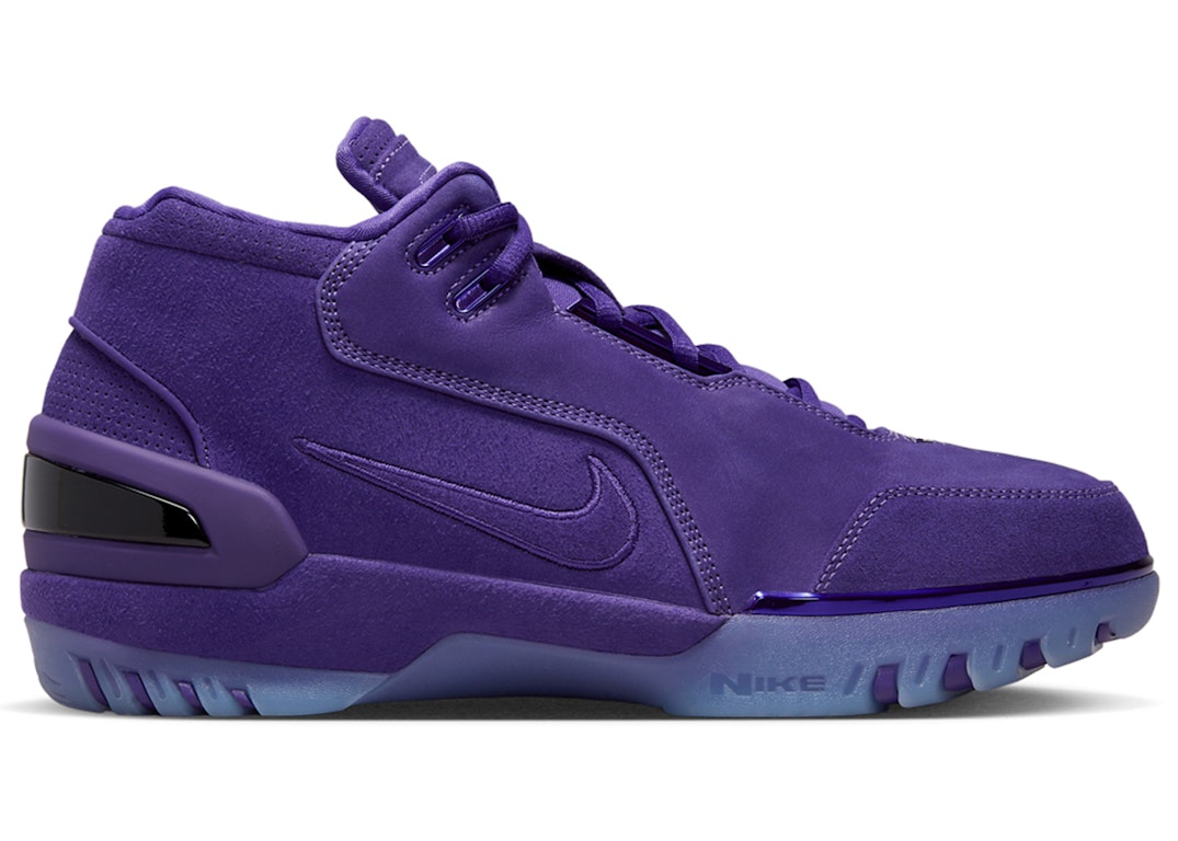 Pre-owned Nike Air Zoom Generation Purple Suede In Court Purple/court Purple-court Purple