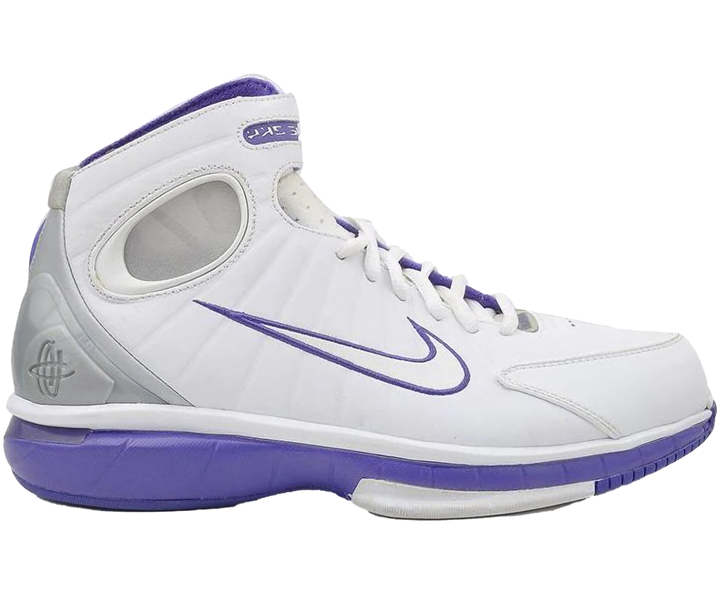 Nike Air Zoom Huarache 2K4 White Pro Purple Men's - 511425-115 - US