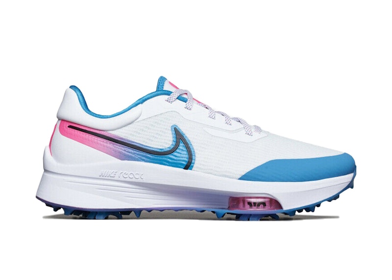 Nike Air Zoom Infinity Tour NEXT% White Aurora Blue (Wide) メンズ ...