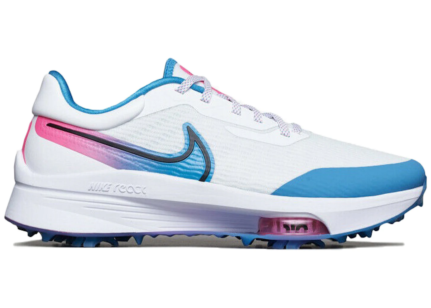 Nike Air Zoom Infinity Tour NEXT% White Aurora Blue (Wide) Men's - DM8446-104 - US