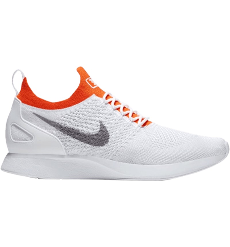 Nike Air Zoom Mariah Flyknit Racer Platinum Orange Men s 918264 012 US