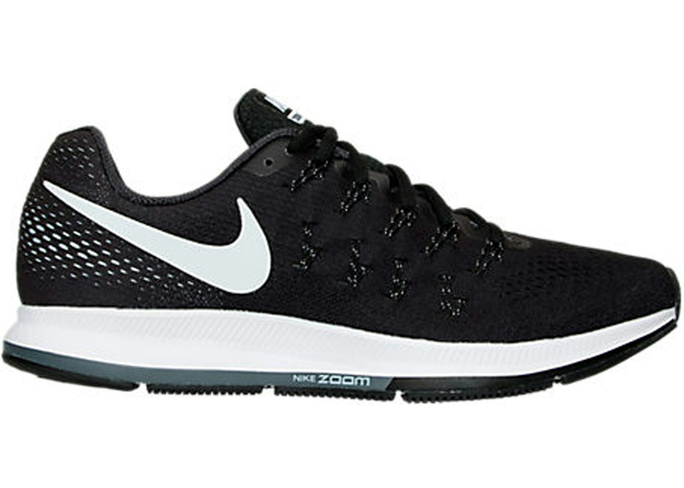 Nike Air Zoom Pegasus 33 Black White 831352 001