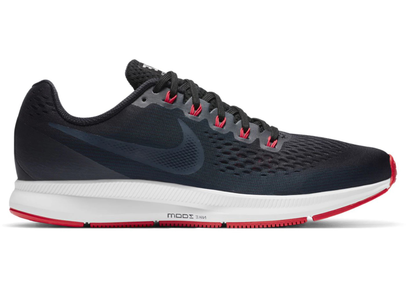 Nike air zoom pegasus 34 black red Clearance