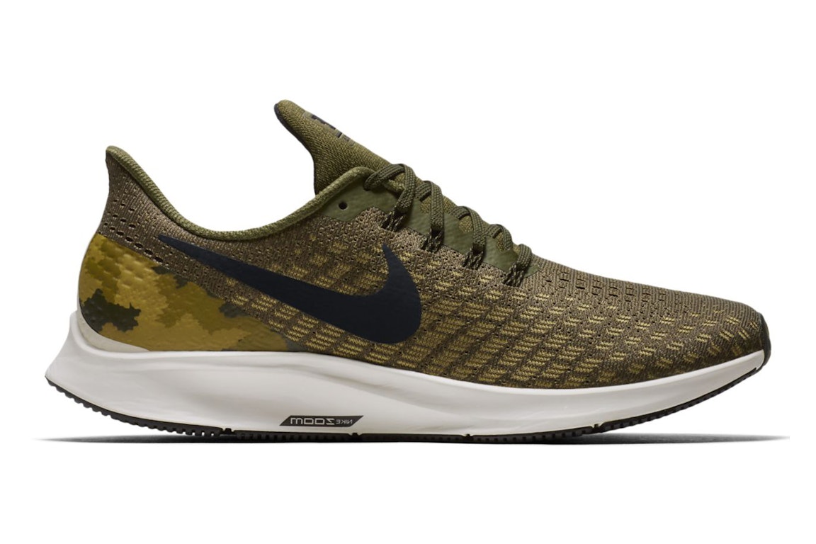 Pre-owned Nike Air Zoom Pegasus 35 Gpx Olive Canvas In Olive Canvas/black