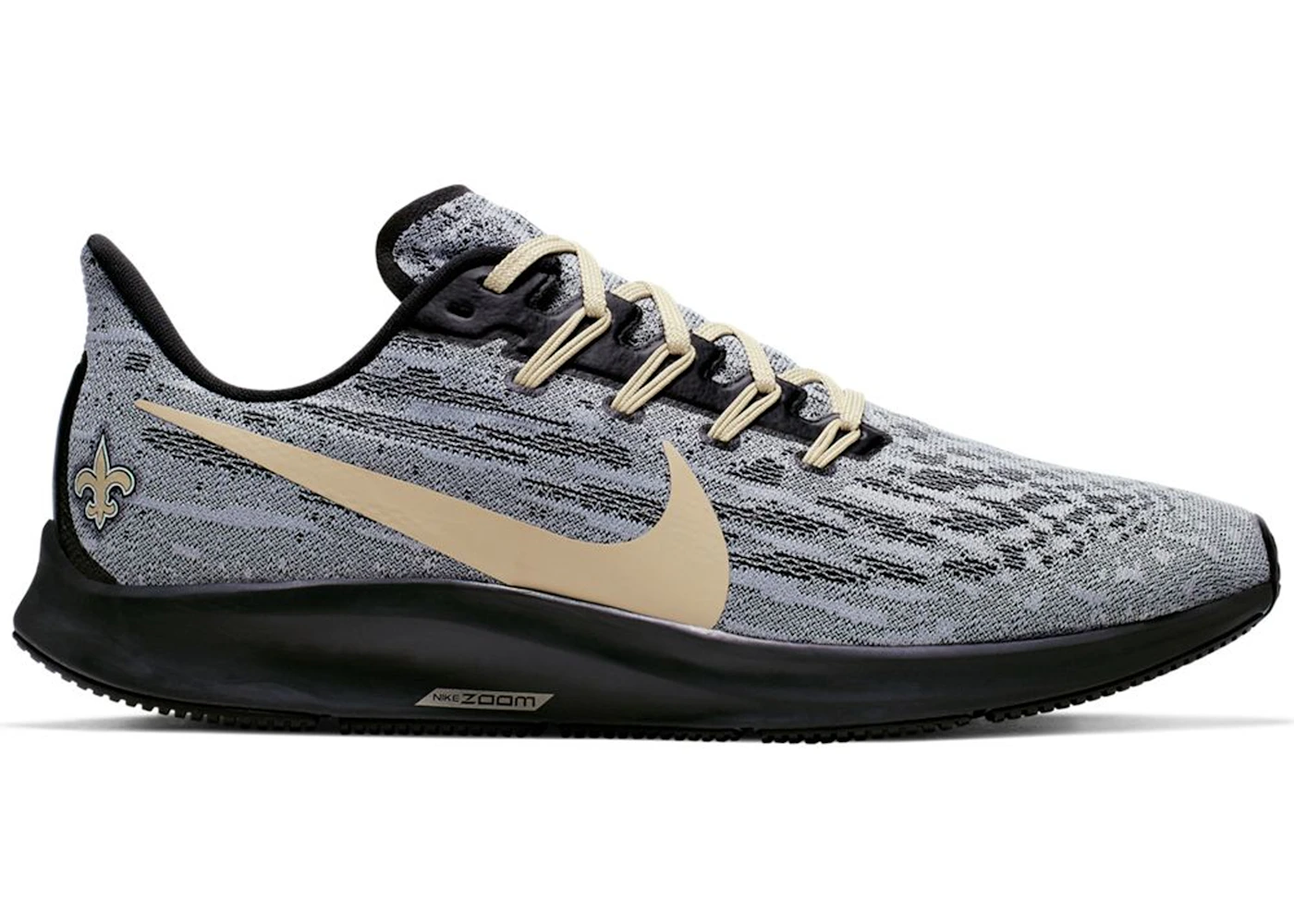 Nike Air Zoom Pegasus 36 New Orleans Saints Men s CI1946 001 US