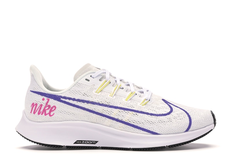 Nike Air Zoom Pegasus 36 White Psychic Purple Women s