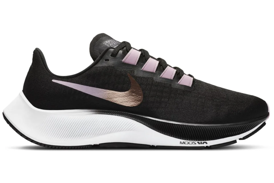 Nike Air Zoom Pegasus 37 Black Light Arctic Pink (Women's) - BQ9647-007 - US