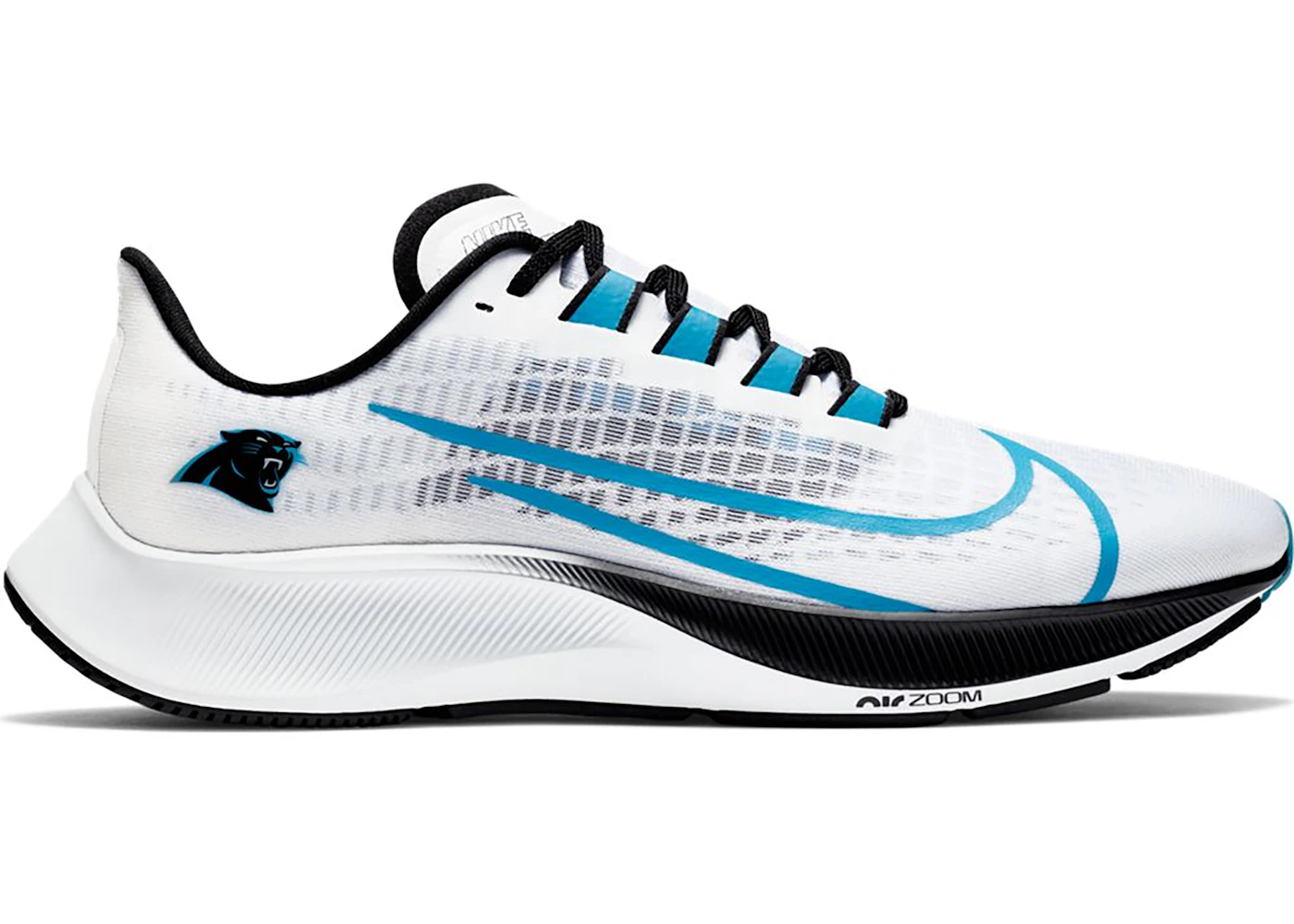 Nike Air Zoom Pegasus 37 Carolina Panthers Men's - CZ5455-100 - US