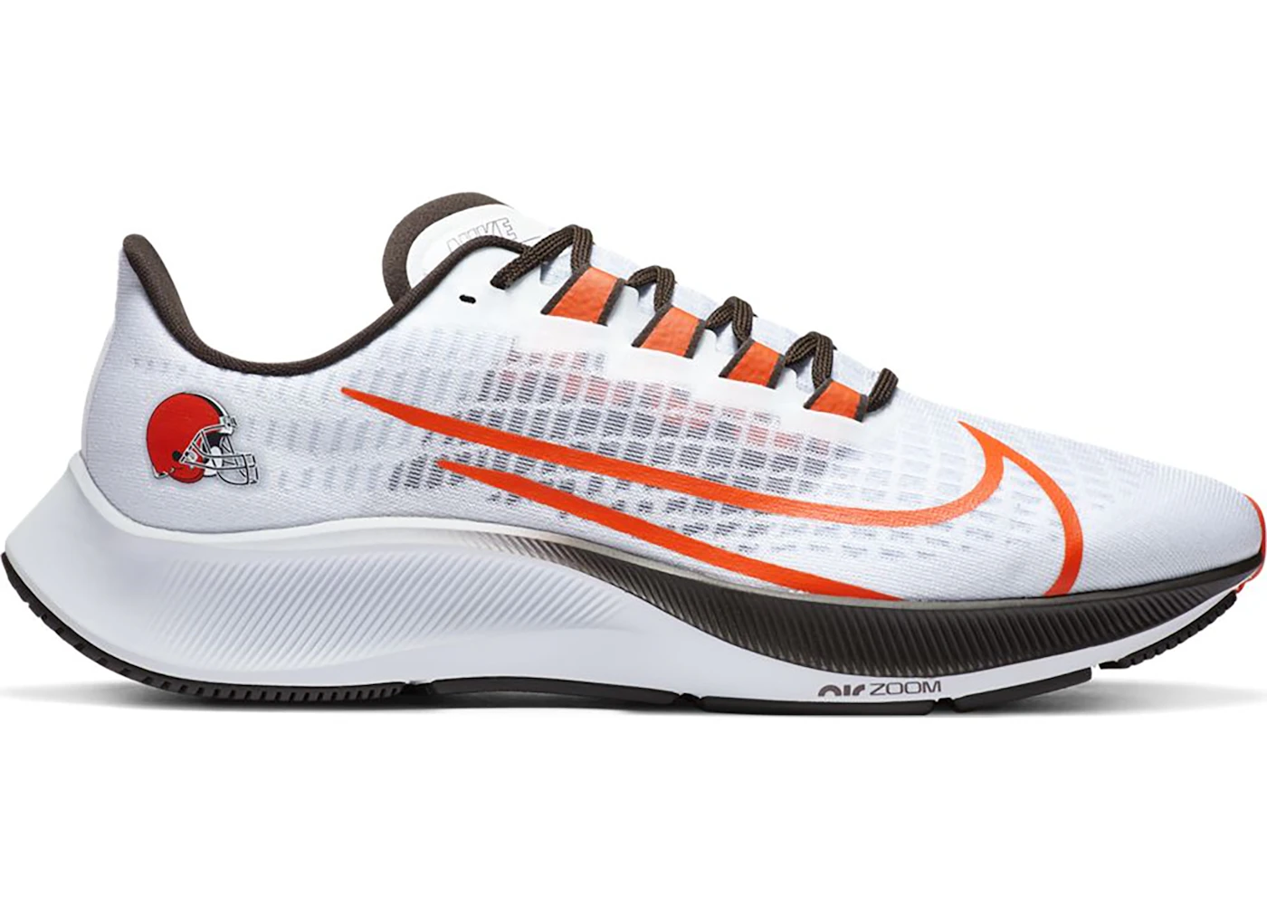 Nike Air Zoom Pegasus 37 Cleveland Browns Men s CZ5437 100 US