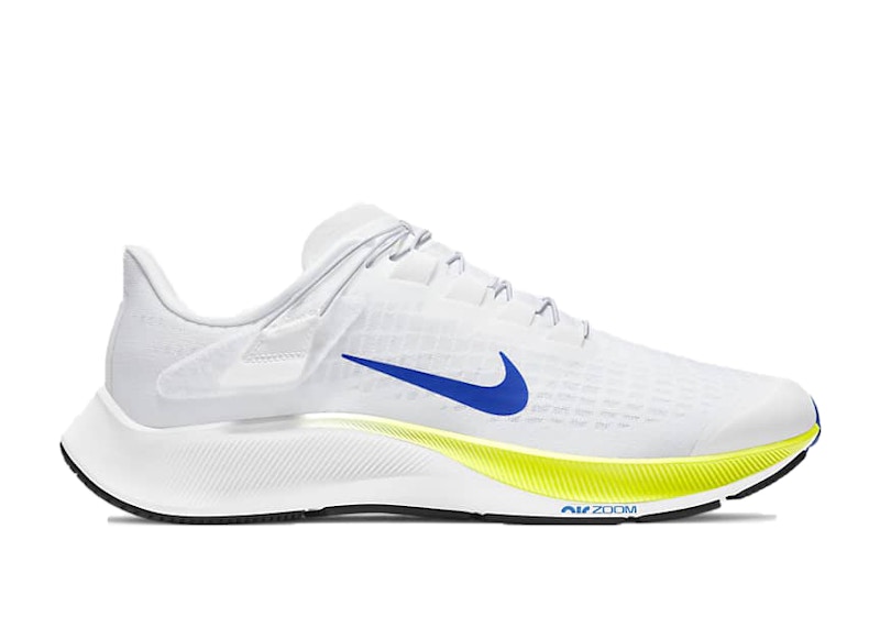 Air Zoom Pegasus 37 FlyEase White Racer Blue Men's - CK8474-102 - US