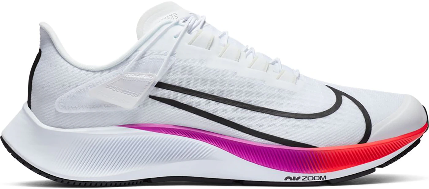Nike Air Zoom Pegasus 37 FlyEase White Multi-Color (Women's) - CK8605 ...