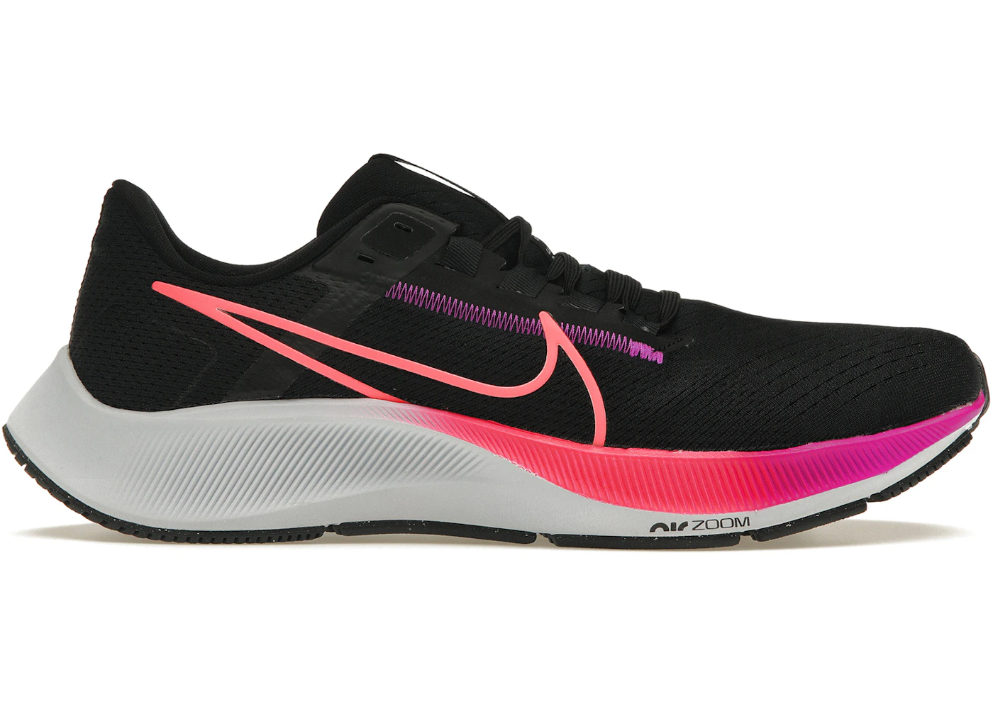 Nike Air Zoom Pegasus 38 Black Hyper Violet Men's - CW7356-011 - US