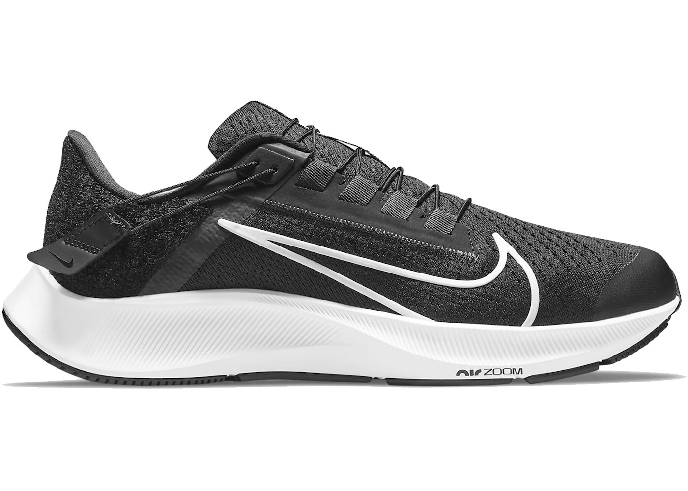 Nike Air Zoom Pegasus 38 FlyEase Black White - DA6674-001