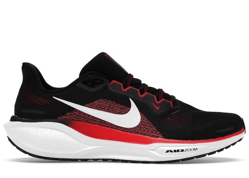 Nike Air Zoom Pegasus 41 Black Fire Red Men's - FD2722-003 - US