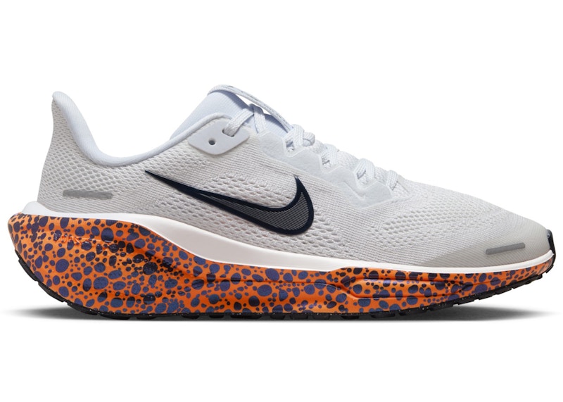 Pre-owned Nike Air Zoom Pegasus 41 Electric Pack Olympic Safari Sneakers In Football Grey/total Orange/dark Obsidia In Multi
